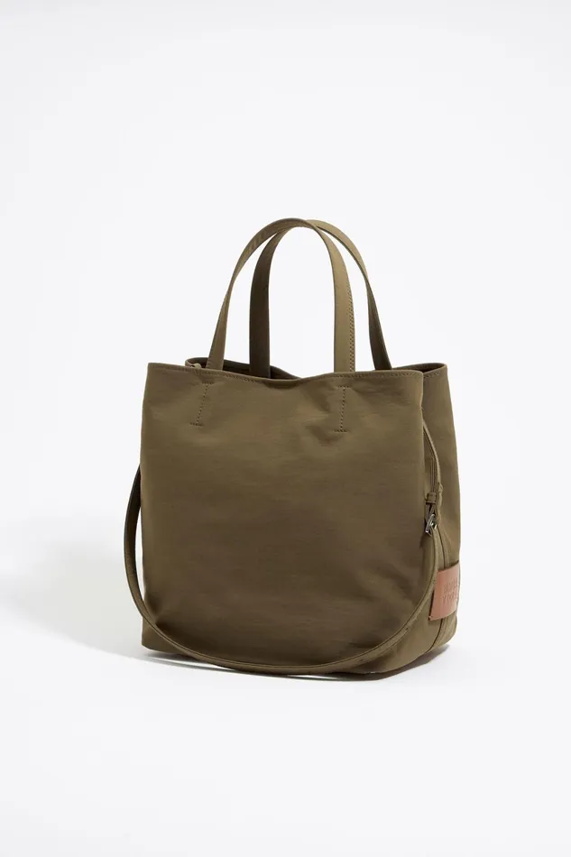 Large Olive Gabardine Chihuahua Bag Olive Women Bimba Y Lola Chihuahua Bags