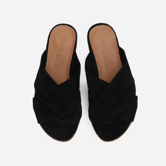 Lavern Braided Platform Slide With Eva Black Women Kenneth Cole Sandals