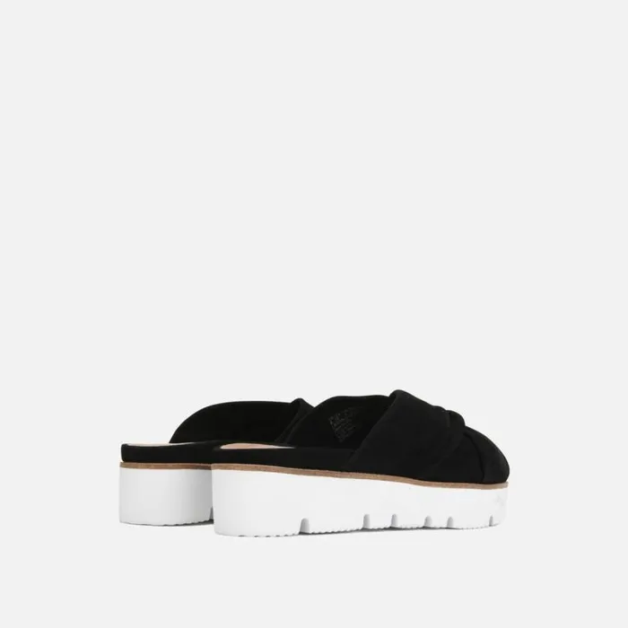 Lavern Braided Platform Slide With Eva Black Women Kenneth Cole Sandals