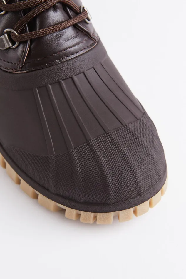 Leather Boots Women Stutterheim Patrol Boot Leather Coffee