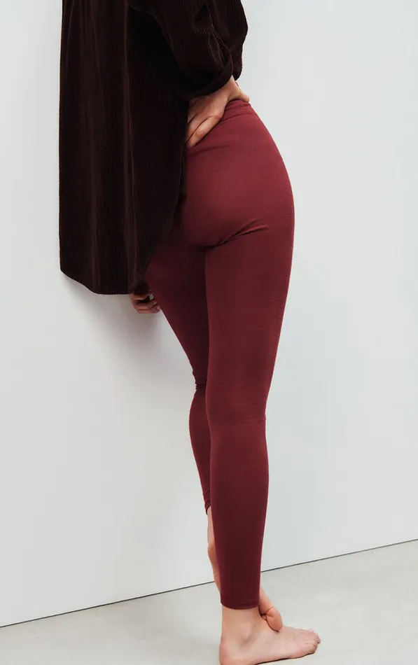 Leggings Ypawood Melange Berry Women American Vintage Joggers and Leggings Leggings Ypawood Melange Berry Women American Vintage Joggers and Leggings