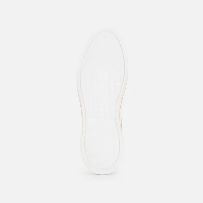 Liam Color Stripe Sneaker Whiteneon Orange Men Kenneth Cole Sneakers