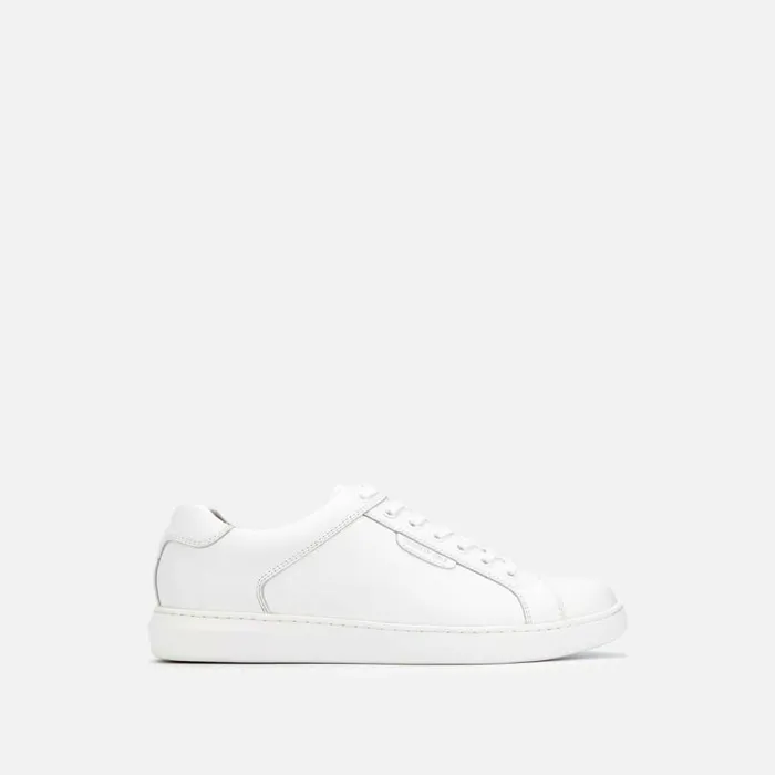 Liam Leather Sneaker With TechniCole White Men Kenneth Cole Sneakers