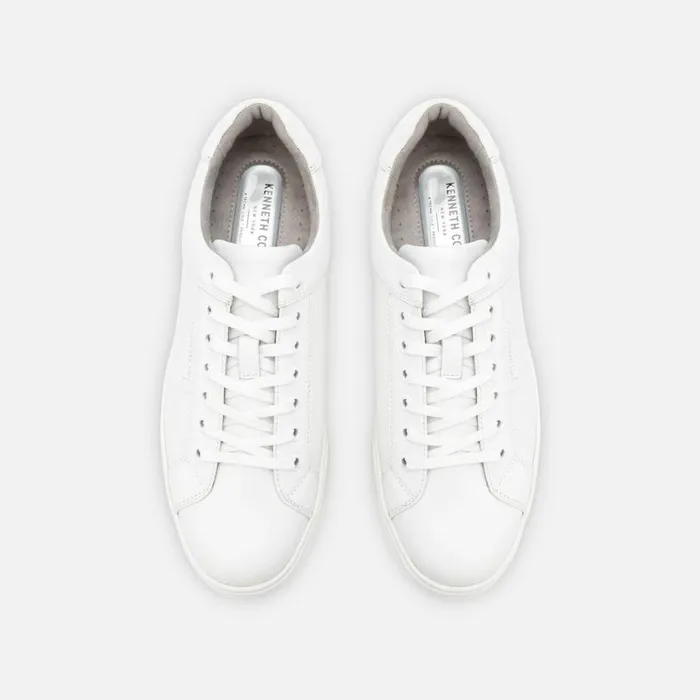 Liam Leather Sneaker With TechniCole White Men Kenneth Cole Sneakers