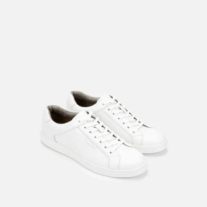 Liam Leather Sneaker With TechniCole White Men Kenneth Cole Sneakers