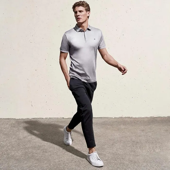 Liam Leather Sneaker With TechniCole White Men Kenneth Cole Sneakers