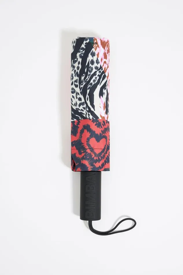 Lime Print Umbrella Lime Women Bimba Y Lola Umbrellas