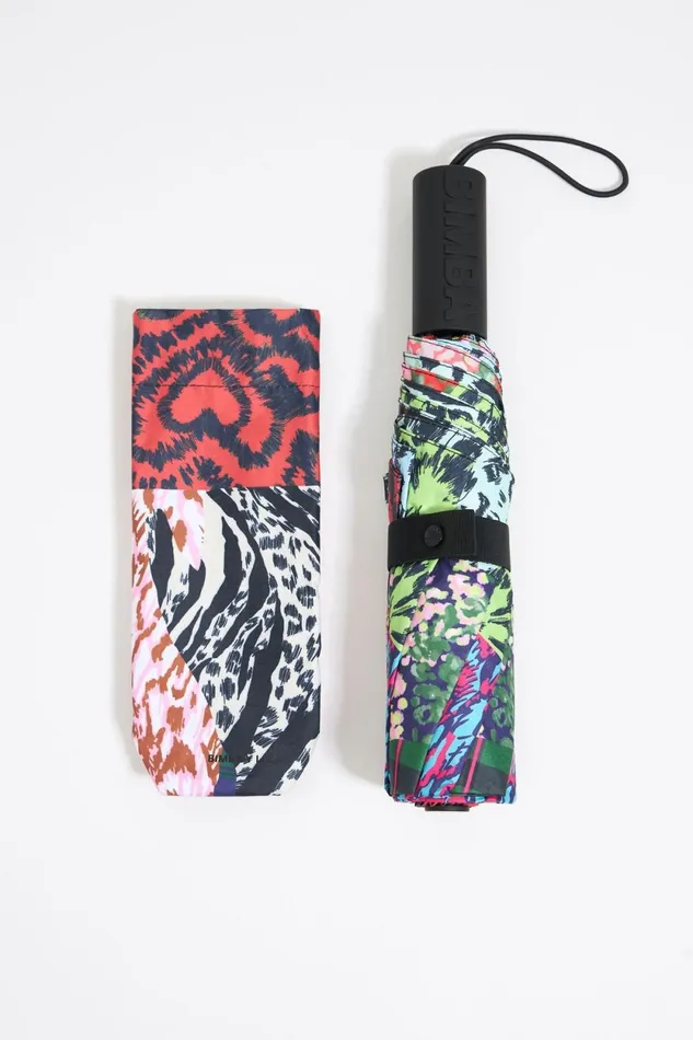 Lime Print Umbrella Lime Women Bimba Y Lola Umbrellas Lime Print Umbrella Lime Women Bimba Y Lola Umbrellas