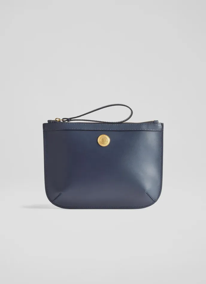 LK Bennett Poppy Green Leather Pouch Women Small Leather Good and Purses LK Bennett Poppy Green Leather Pouch Women Small Leather Good and Purses