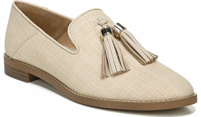 Loafers Women Franco Sarto Franco Hadden 2 Loafer Oat Raffia