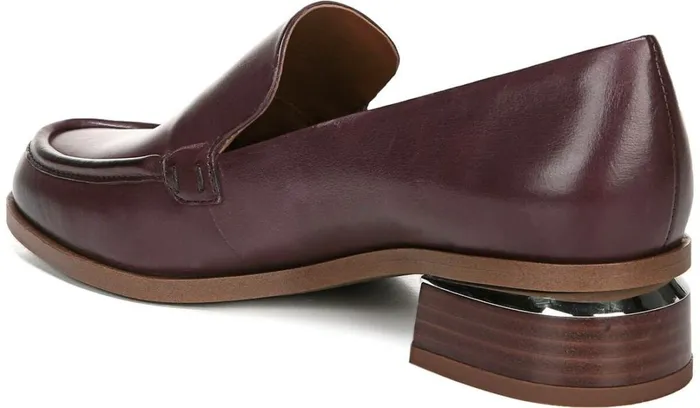 Loafers Women Franco Sarto Franco Newbocca Loafer Bordo Leather