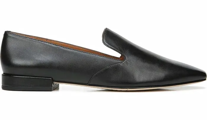 Loafers Women Franco Sarto Sarto Parma Flat Black Leather