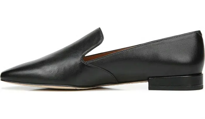 Loafers Women Franco Sarto Sarto Parma Flat Black Leather