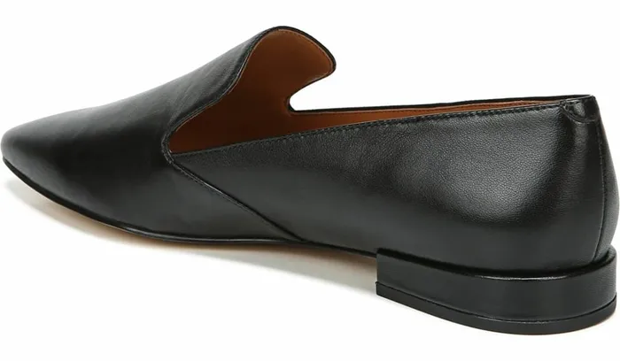 Loafers Women Franco Sarto Sarto Parma Flat Black Leather