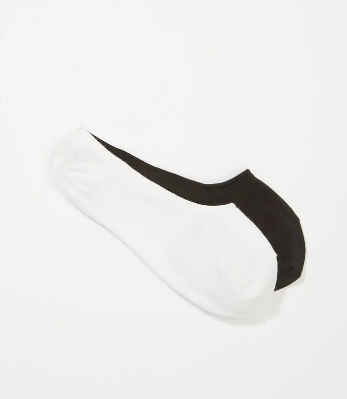 LOFT No Show Sock Set Black Women Socks