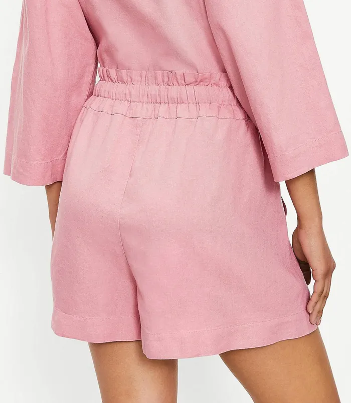 LOFT Pajama Shorts Pink Sea Shell Women Sleepwear