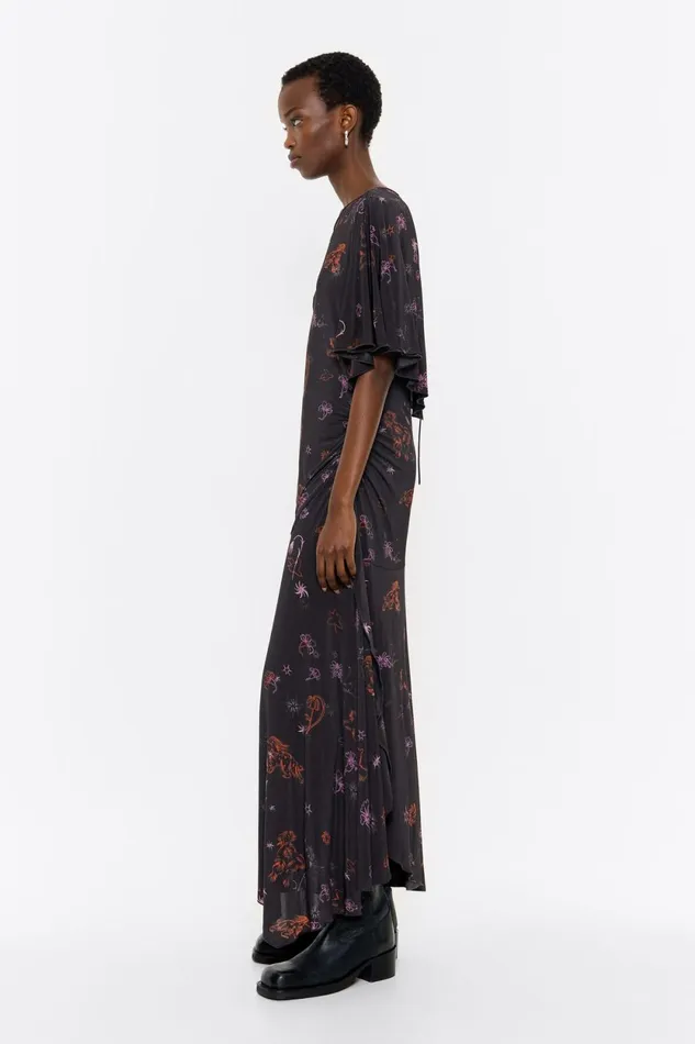 Long Orange Fantasy Dress Fantasy Orange Women Bimba Y Lola Dresses And Jumpsuits Long Orange Fantasy Dress Fantasy Orange Women Bimba Y Lola Dresses And Jumpsuits