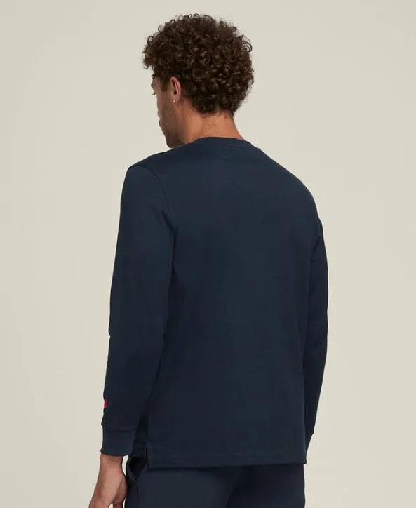 Long Sleeve Shirts Men Wilson Easy Street LongSleeve Tee Classic Navy Long Sleeve Shirts Men Wilson Easy Street LongSleeve Tee Classic Navy