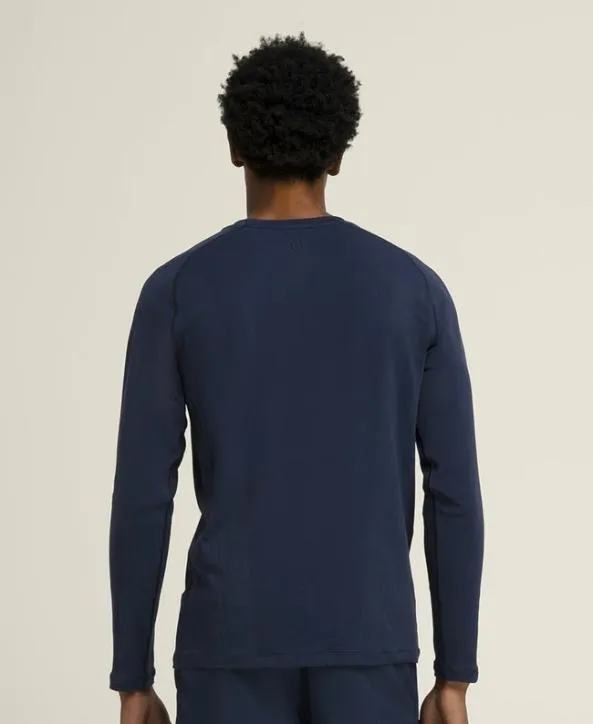 Long Sleeve Shirts Men Wilson Pro Seamless LongSleeve Classic Navy Long Sleeve Shirts Men Wilson Pro Seamless LongSleeve Classic Navy