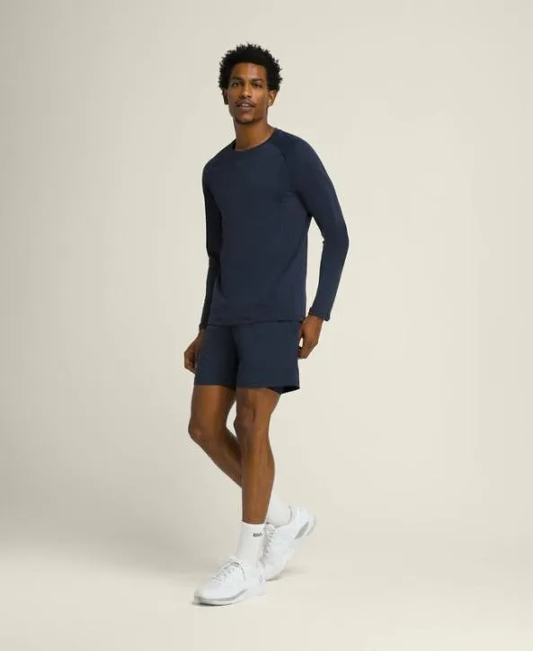 Long Sleeve Shirts Men Wilson Pro Seamless LongSleeve Classic Navy Long Sleeve Shirts Men Wilson Pro Seamless LongSleeve Classic Navy
