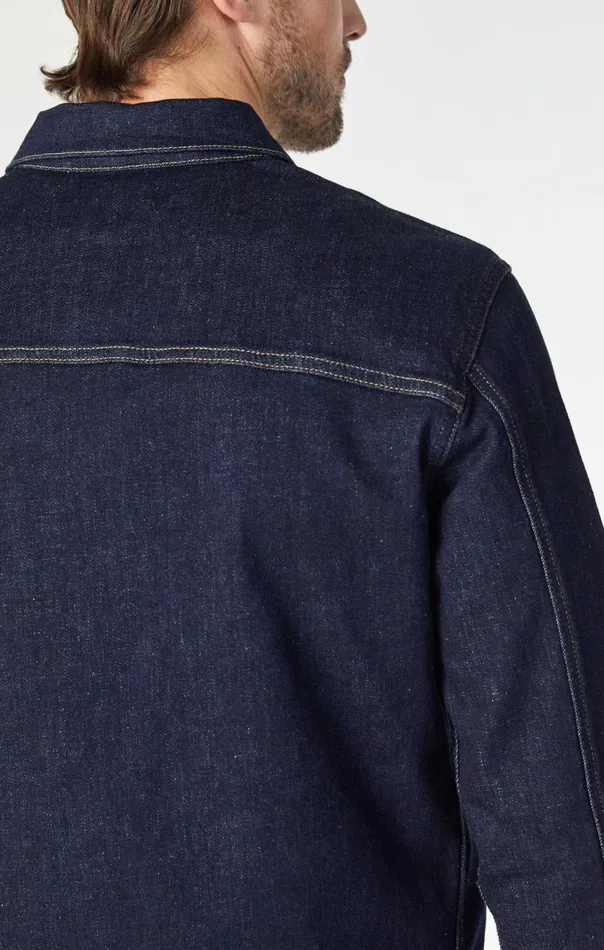 Loran Jacket In Rinse Organic Selvedge Men Mavi Jeans Jackets Loran Jacket In Rinse Organic Selvedge Men Mavi Jeans Jackets