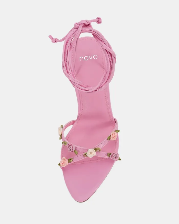 LORELAI PINK Stilettos Party NOVO Shoes Women