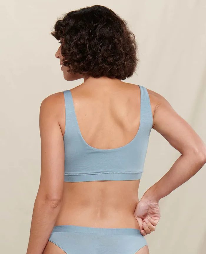 Loungewear and Sleep Women8217s ToadandCo Scoop Bralette Weathered Blue