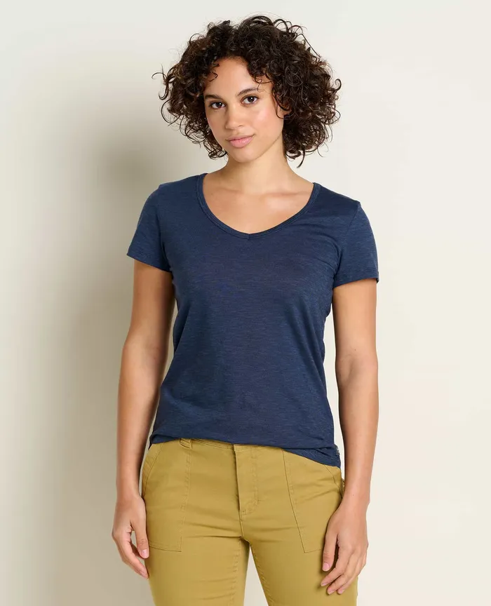 Marley II Short Sleeve Tee True Navy Women8217s Loungewear and Sleep ToadandCo