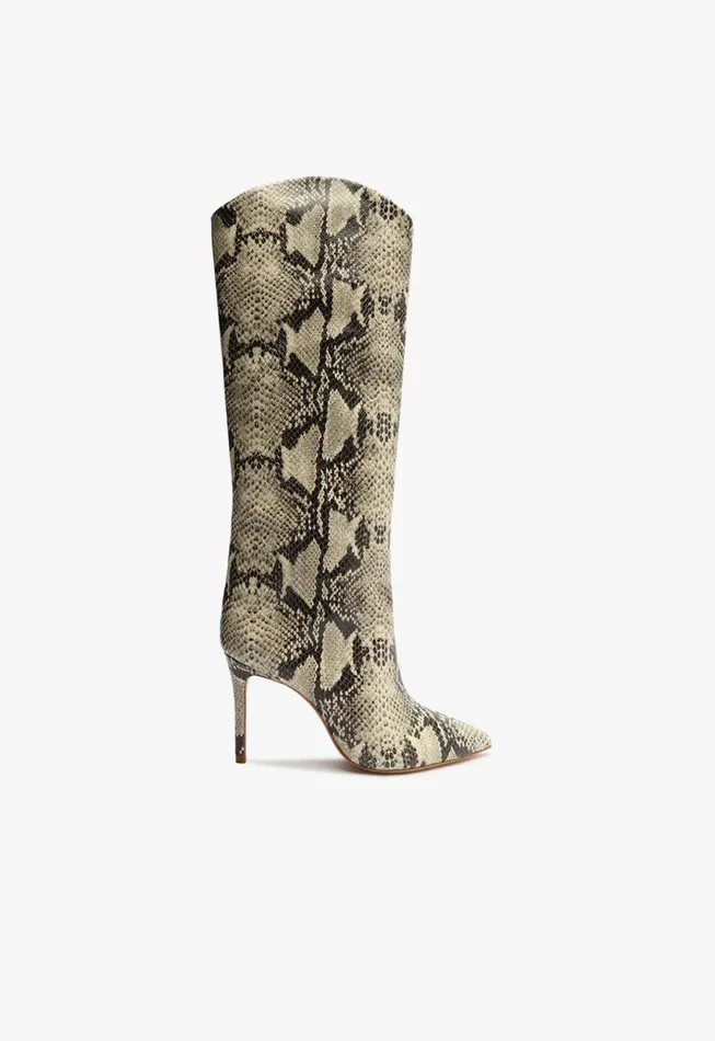 Maryana Boot Natural Snake Women Schutz Shoes Maryana Boots