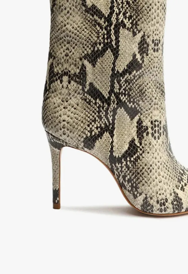 Maryana Boot Natural Snake Women Schutz Shoes Maryana Boots