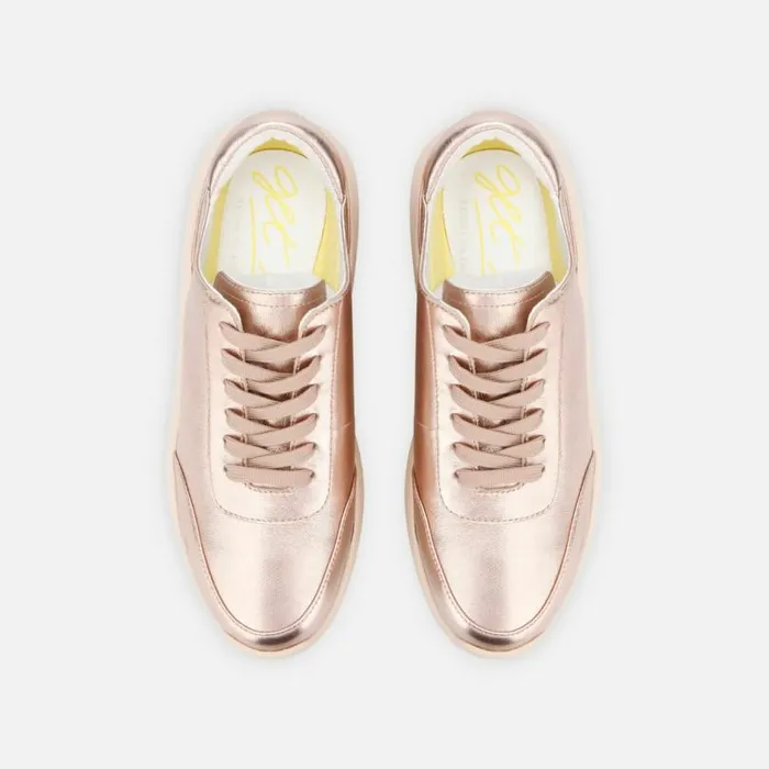 Mello Rose Gold Platform Sneaker Light Copper Women Kenneth Cole Sneakers