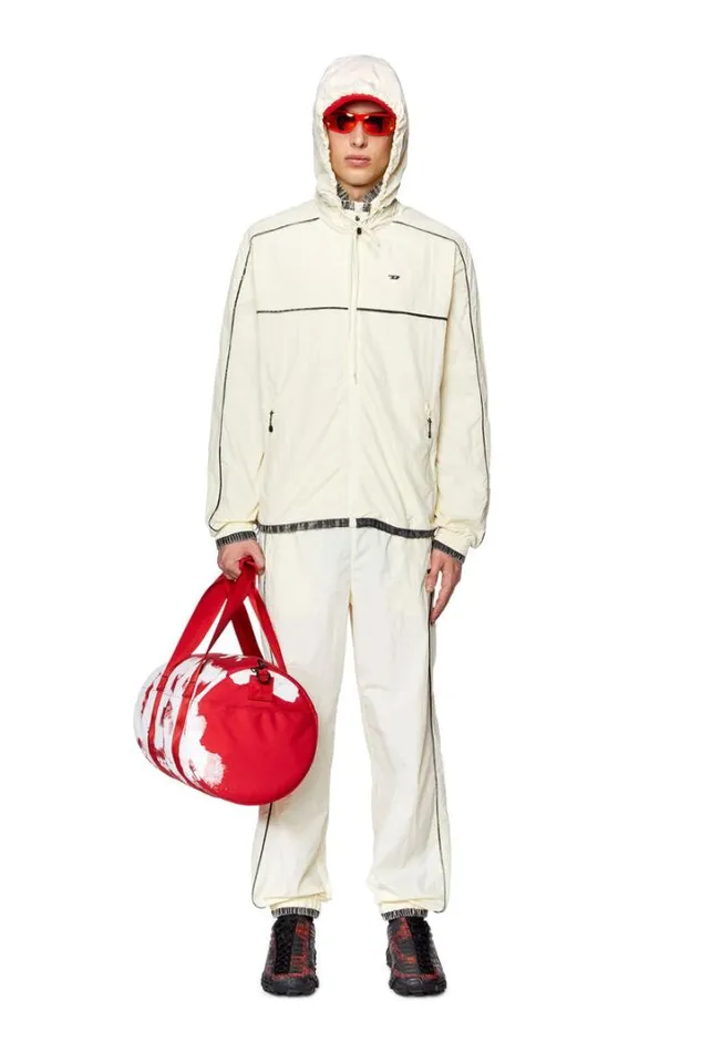 Men AmwtDominicHt45 White Diesel Outerwear And Jackets