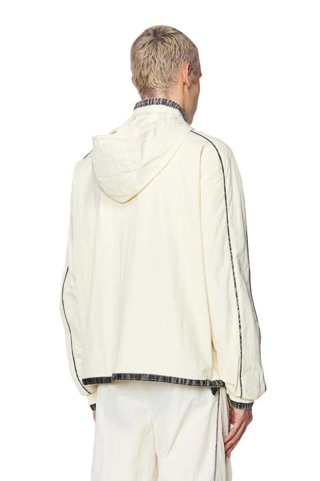 Men AmwtDominicHt45 White Diesel Outerwear And Jackets Men AmwtDominicHt45 White Diesel Outerwear And Jackets
