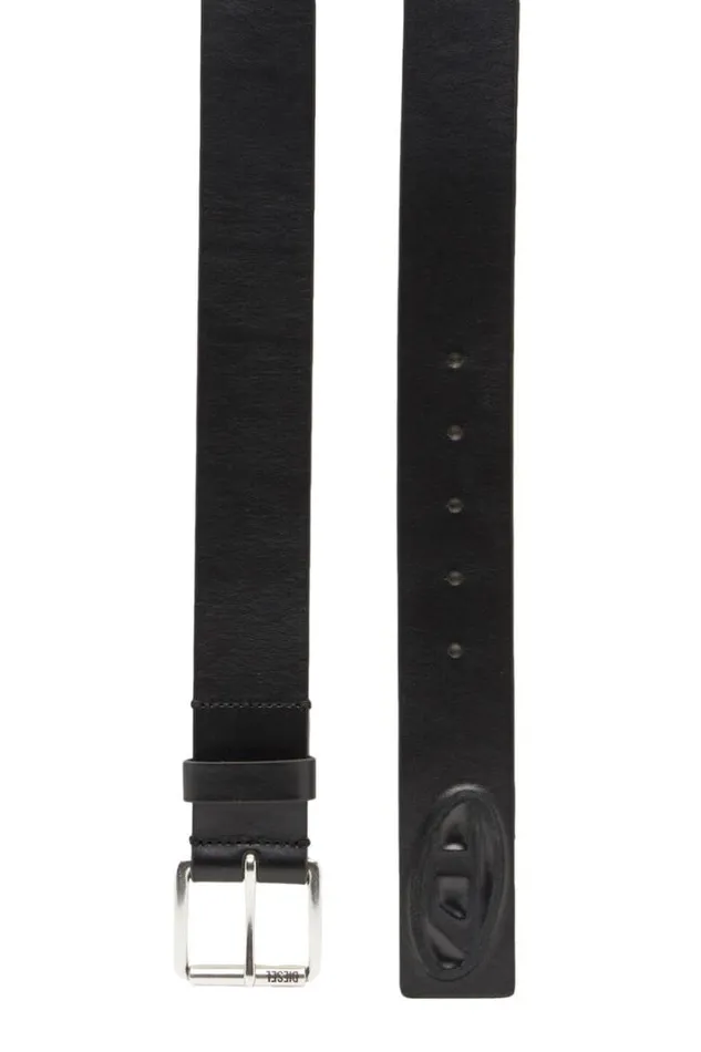 Men BScratch Black Diesel Belts Men BScratch Black Diesel Belts