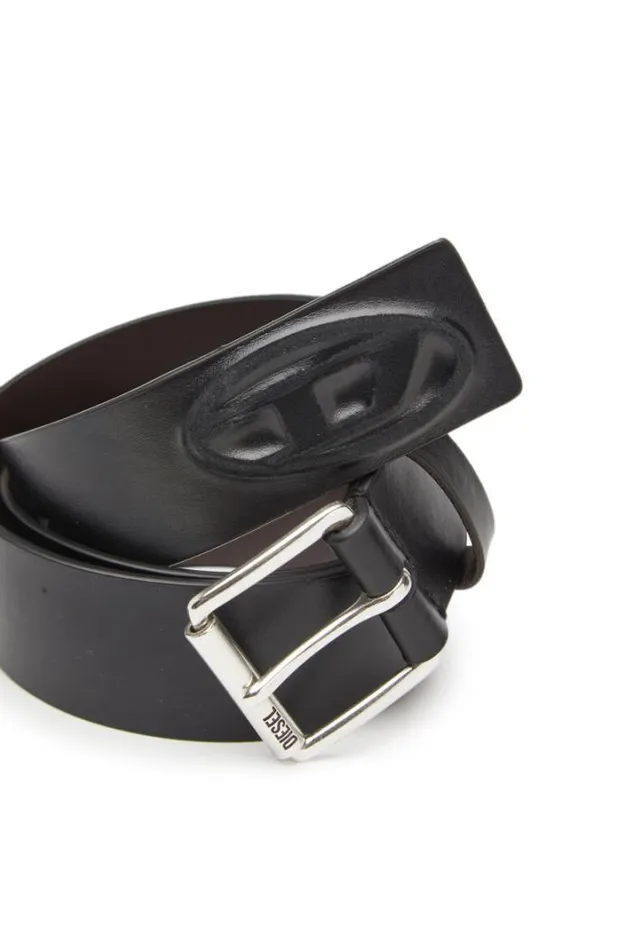 Men BScratch Black Diesel Belts Men BScratch Black Diesel Belts