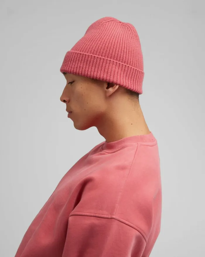 Men Beanies Colorful Standard Merino Wool Beanie Heather Grey
