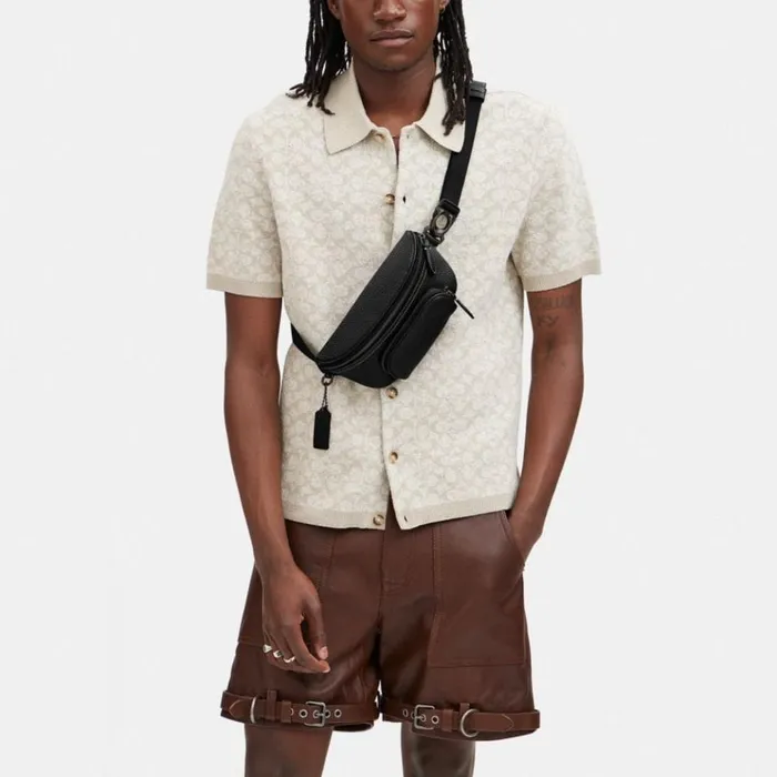Men Belt Bags Coach Beck Belt Bag Black