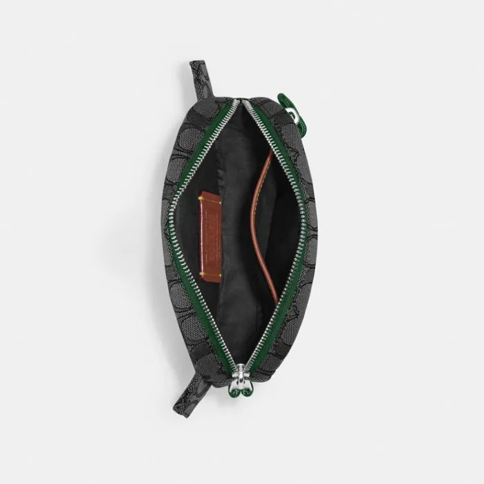 Men Belt Bags Coach Utility Belt Bag In Signature Jacquard Charcoal