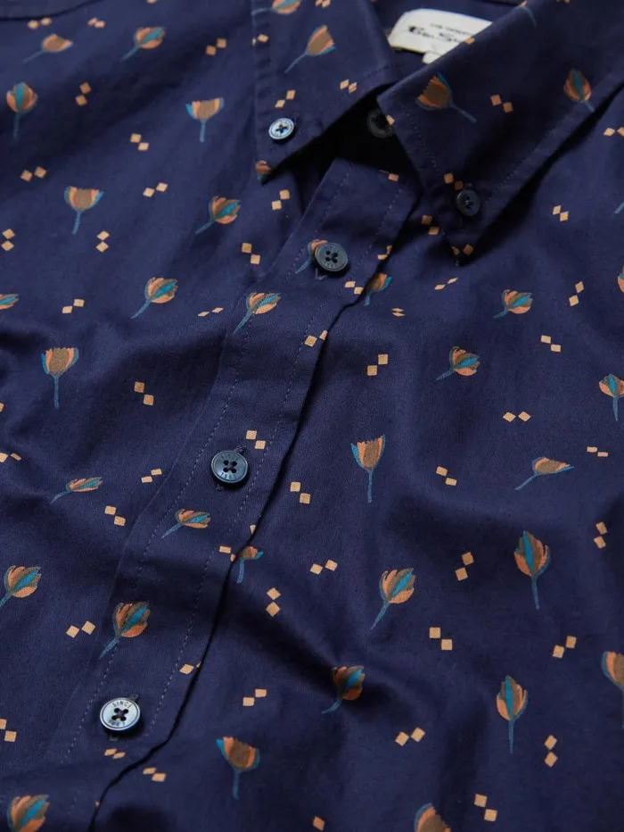 Men Ben Sherman Archive Print Shirts Scattered Floral Print LongSleeve Shirt 8211 Marine Men Ben Sherman Archive Print Shirts Scattered Floral Print LongSleeve Shirt 8211 Marine
