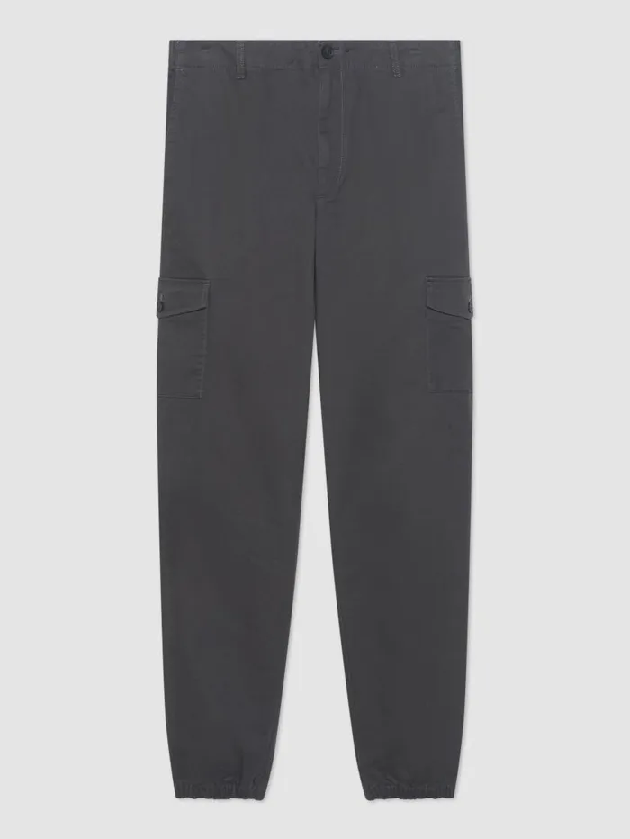 Men Ben Sherman Joggers and Track Pants Utility Woven Jogger Pant 8211 Charcoal