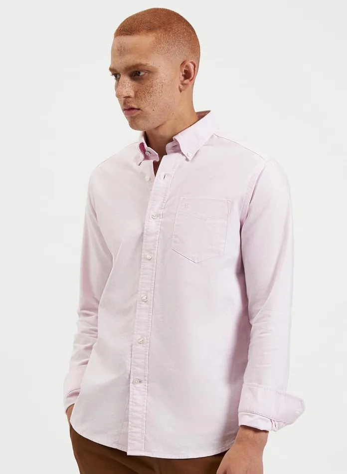 Men Ben Sherman Oxford Shirts Brighton Oxford Shirt Pink Oxford Shirt Commuter Button Down Pink Front Men Ben Sherman Oxford Shirts Brighton Oxford Shirt Pink Oxford Shirt Commuter Button Down Pink Front