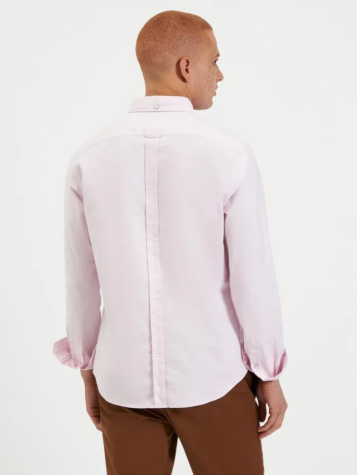 Men Ben Sherman Oxford Shirts Brighton Oxford Shirt Pink Oxford Shirt Commuter Button Down Pink Front