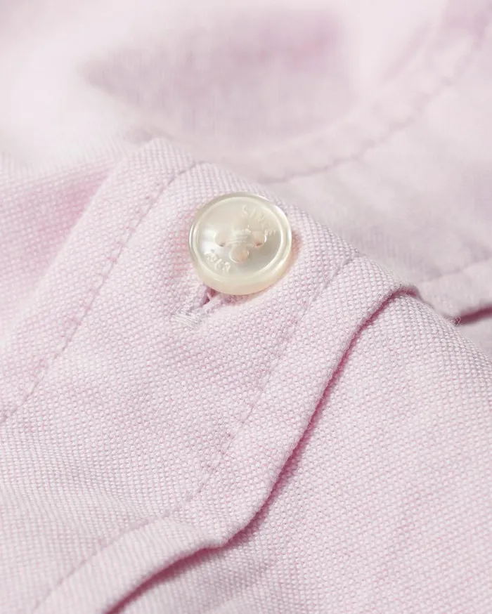 Men Ben Sherman Oxford Shirts Brighton Oxford Shirt Pink Oxford Shirt Commuter Button Down Pink Front