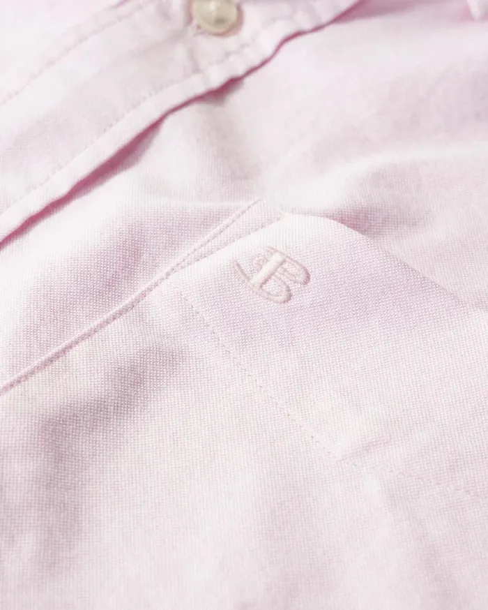 Men Ben Sherman Oxford Shirts Brighton Oxford Shirt Pink Oxford Shirt Commuter Button Down Pink Front