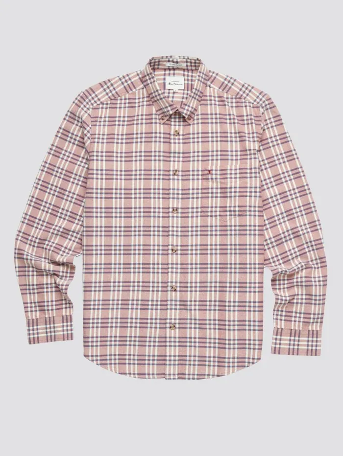 Men Ben Sherman Oxford Shirts Classic Oxford Check LongSleeve Shirt Men Ben Sherman Oxford Shirts Classic Oxford Check LongSleeve Shirt