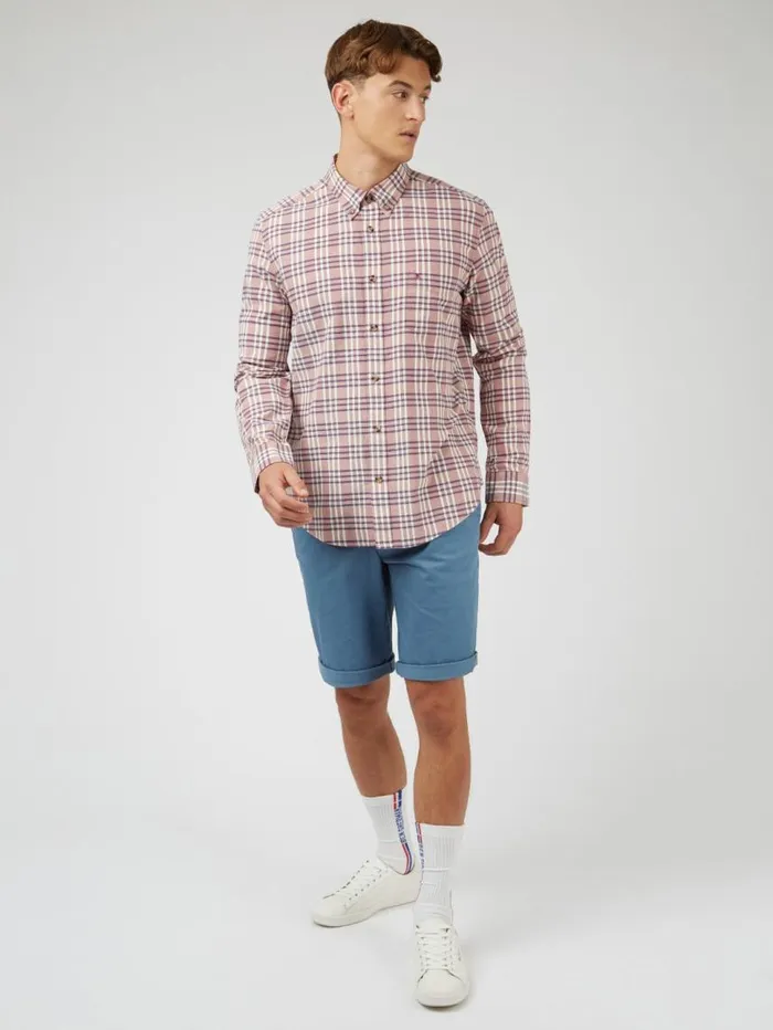Men Ben Sherman Oxford Shirts Classic Oxford Check LongSleeve Shirt Men Ben Sherman Oxford Shirts Classic Oxford Check LongSleeve Shirt