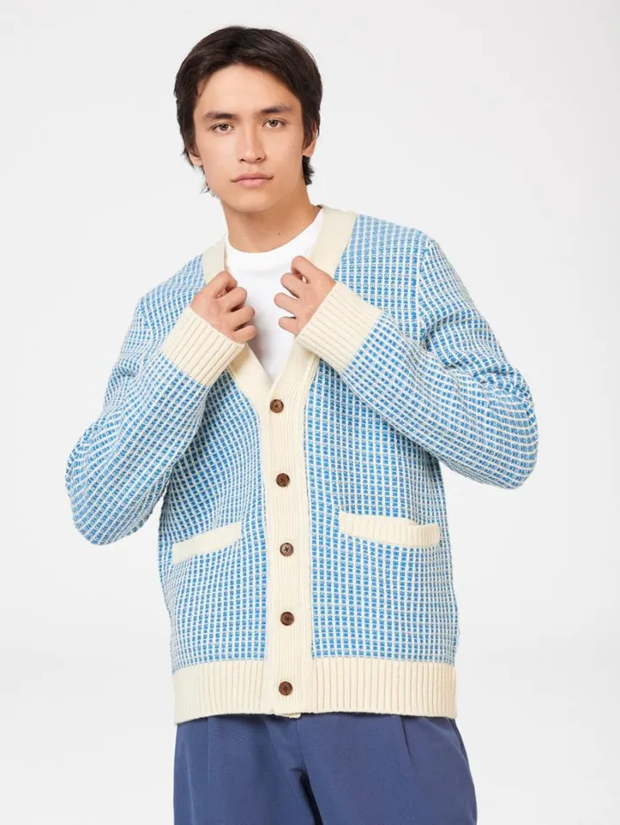 Men Ben Sherman Sweaters and Knits B By Textured Cardigan Men Ben Sherman Sweaters and Knits B By Textured Cardigan