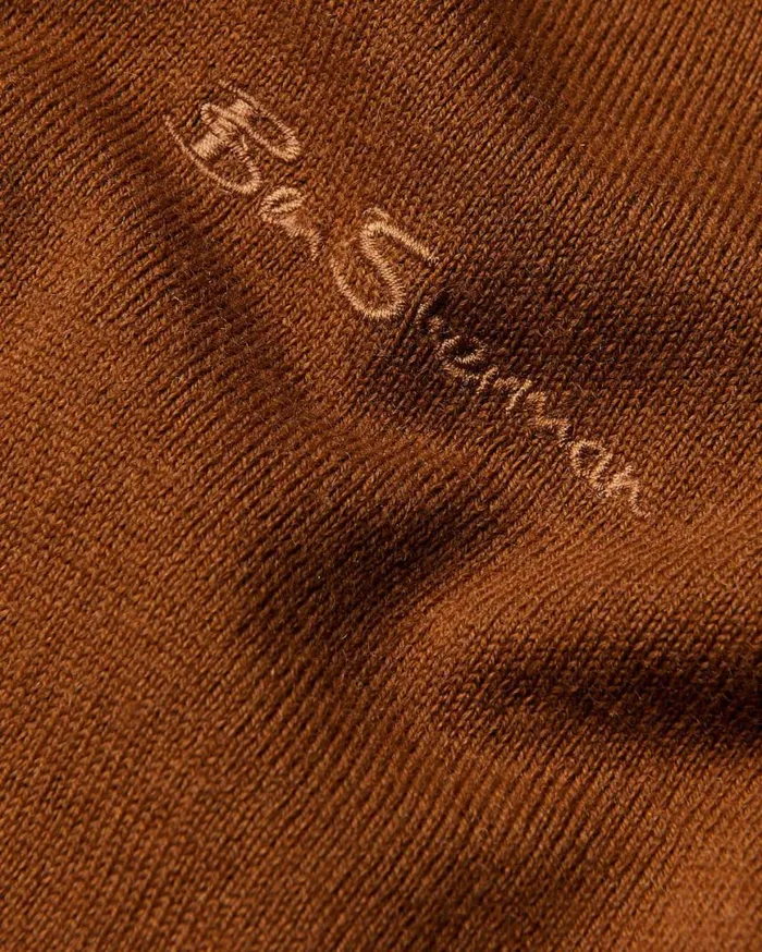 Men Ben Sherman Sweaters and Knits Signature Merino Knit Cardigan Men Ben Sherman Sweaters and Knits Signature Merino Knit Cardigan