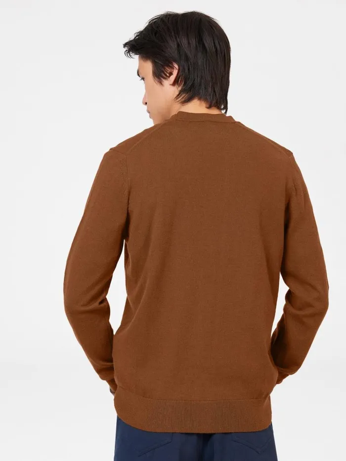 Men Ben Sherman Sweaters and Knits Signature Merino Knit Cardigan Men Ben Sherman Sweaters and Knits Signature Merino Knit Cardigan