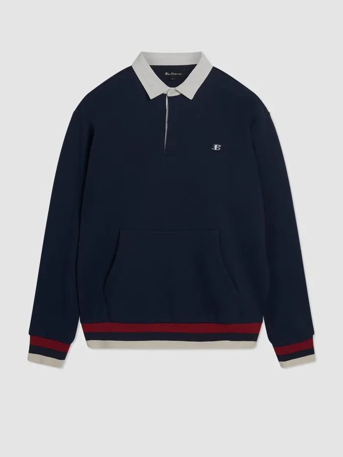 Men Ben Sherman Sweatshirts and Hoodies B By Rugby Layering Sweatshirt